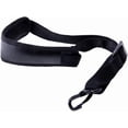 thumbnail image 1 of Soft Leather Padded Saxophone Neck Strap Adjustable 17-21 Inch for Alto Tenor Baritone Soprano Sax with Protective Hook, 1 of 4