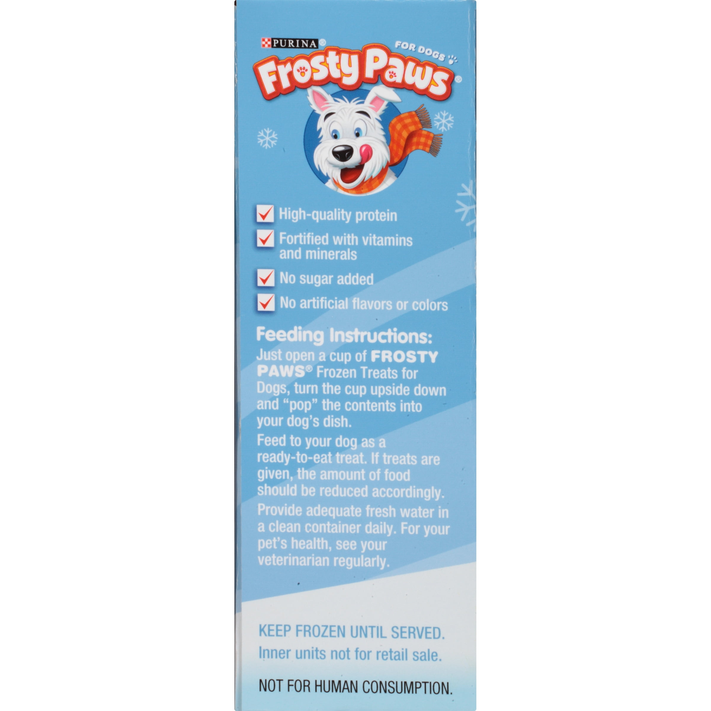 frosty paws frozen dog treats