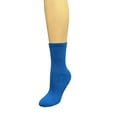 thumbnail image 3 of COUVER Kids Child Youth Midcalf Softball Baseball Socks, Blue, 6 Pairs Set, 3 of 4