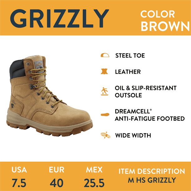 Herman Survivors Men's Grizzly 8