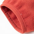 thumbnail image 5 of Maoxin Mens Jackets Men's Thickened Warm Solid Color Pocket Zipper Long Sleeved Casual Jacket Red L, 5 of 5
