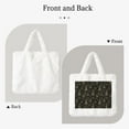 thumbnail image 2 of Yiaed Paris Romantic Print Fluffy Shoulder Bag Plush Bags Women Ladies Tote Bag Fluffy White Furry Purse Handbag for Autumn and Winter, 2 of 7