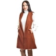 thumbnail image 4 of Chaleco Largo Roman Fashion Juvenil Naranja Oscuro M, 4 of 6