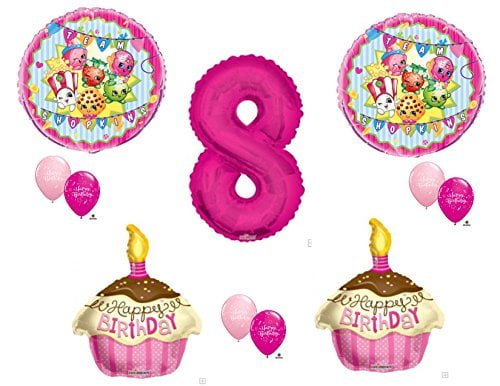 Shopkins 7 Inch Edible Image Cake & Cupcake Toppers/ Party/ Birthday 
