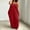 Red, variant on Blmnix Long Summer Ladies Dresses Slip Dress House Dress Plus Size Dresses for Curvy Under Dress Maxi Sleeveless Red V-Neck Ladies Summer Dresses XXXL