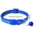 thumbnail image 2 of Polka Dot Dog Collar Adjustable Creative Bell Dog Collar Bell Kitten Collar, 2 of 10