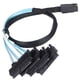 thumbnail image 1 of Adaptador SAS A , Cable MINI SAS, Conectores Portátiles Compactos De 29 Pines, Interfaz SFF Para ServeRAID MR10i, 1 of 7