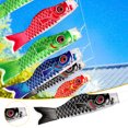 thumbnail image 6 of Matoen Japanese Carp Flag Streamer Windsock Wind Koi Fish Flag Sailfish Kite 100cm/39.37in Home Outdoor Hanging Decoration for Celebrating Children's Boys' Day, 6 of 6