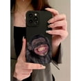 thumbnail image 3 of Chimpanzees Pattern Clear Phone Case, 3 of 3
