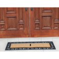 thumbnail image 2 of First Impression Exclusive Hand Crafted Myla -Entry Doormat, Large Double Door Size (17.7 x 47.25)-RC2004I, 2 of 5