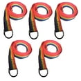 thumbnail image 1 of MPP Rainbow Slip Style Dog Leash 6 ft Vet Rescue Shelter Training 5 or 10 Lead Packs (5 Leads), 1 of 1