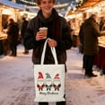thumbnail image 5 of RKSTN Christmas Canvas Handbag Christmas Gift Bag D, 5 of 5