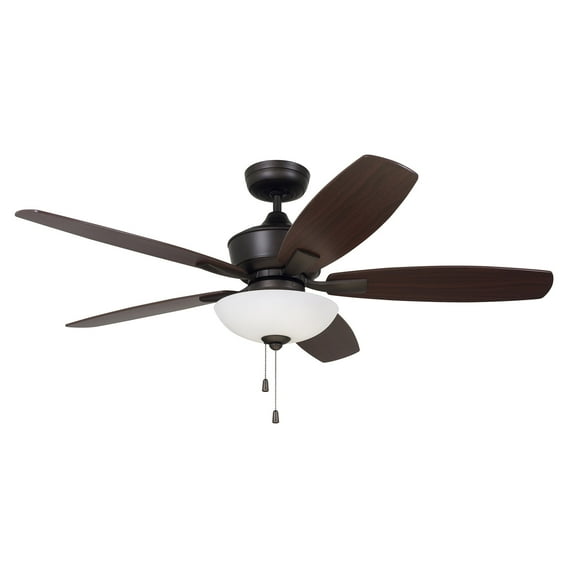 Kathy Ireland Home By Luminance Brands Lindell 52 Lindell 52" 5 Blade Indoor Ceiling Fan -