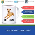 thumbnail image 3 of Funny Irish Terrier Red Not Today Dog Mug, Lazy Gift For Women Dogs Mom Coffee Mug 11oz, Mother's Day Gifts For Mom From Son, Kids, Gift For Mom, Funny Mom Mug, Birthday, Christmas Gift 11oz Or 15oz, 3 of 4