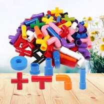 Niceauty Toys Building Blocks Various Shapes 64Set
