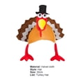 thumbnail image 6 of Viworld Turkey Hats Novelty Velvet Cotton Thanksgiving Turkey Costumes Hats for Festival Decor, 6 of 7