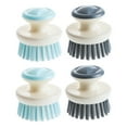 thumbnail image 5 of TEHAUX 4Set Ergonomic Dish Scrub Brush for Household Use in Plastic, 5 of 8