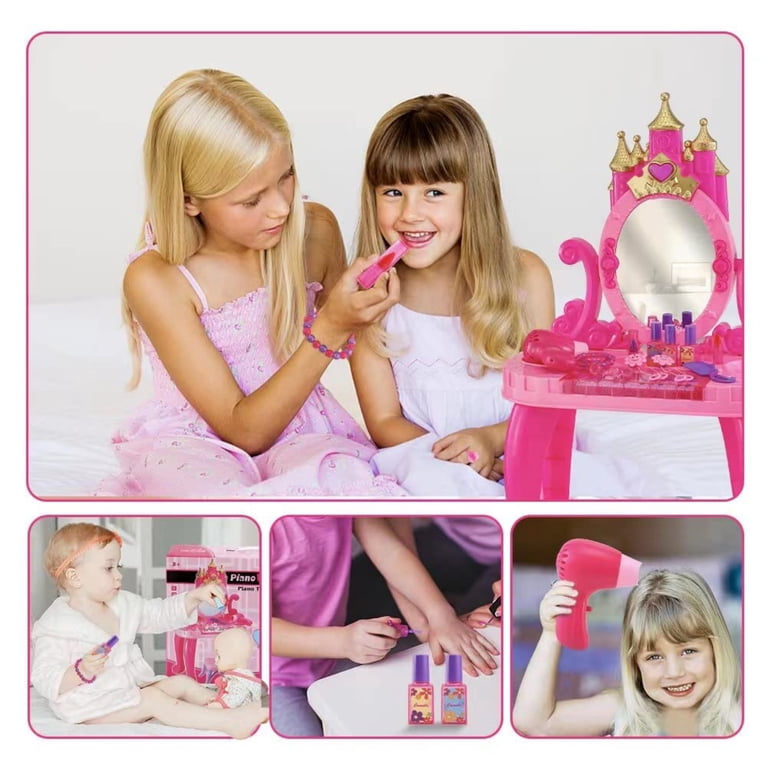 Princess Vanity Set with Electronic Piano and Accessories photo 4