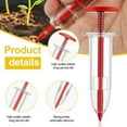 thumbnail image 3 of ZOUSSIQI Mini Seed Spreader Set, Seed Planter Mini Sowing Seed Dispenser, Seed Planting Tool Handheld Garden Seed Planter Seed Sower Tool, Manual Seedlings Dibber and Widger Set for Small CA919-46455, 3 of 6