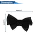 thumbnail image 4 of Accesorios para Casco de Motocicleta Decoración Moño de Sirena para Cascos de Motocicleta Bicicleta Esquí Etiqueta Negra 1 Juego, 4 of 6