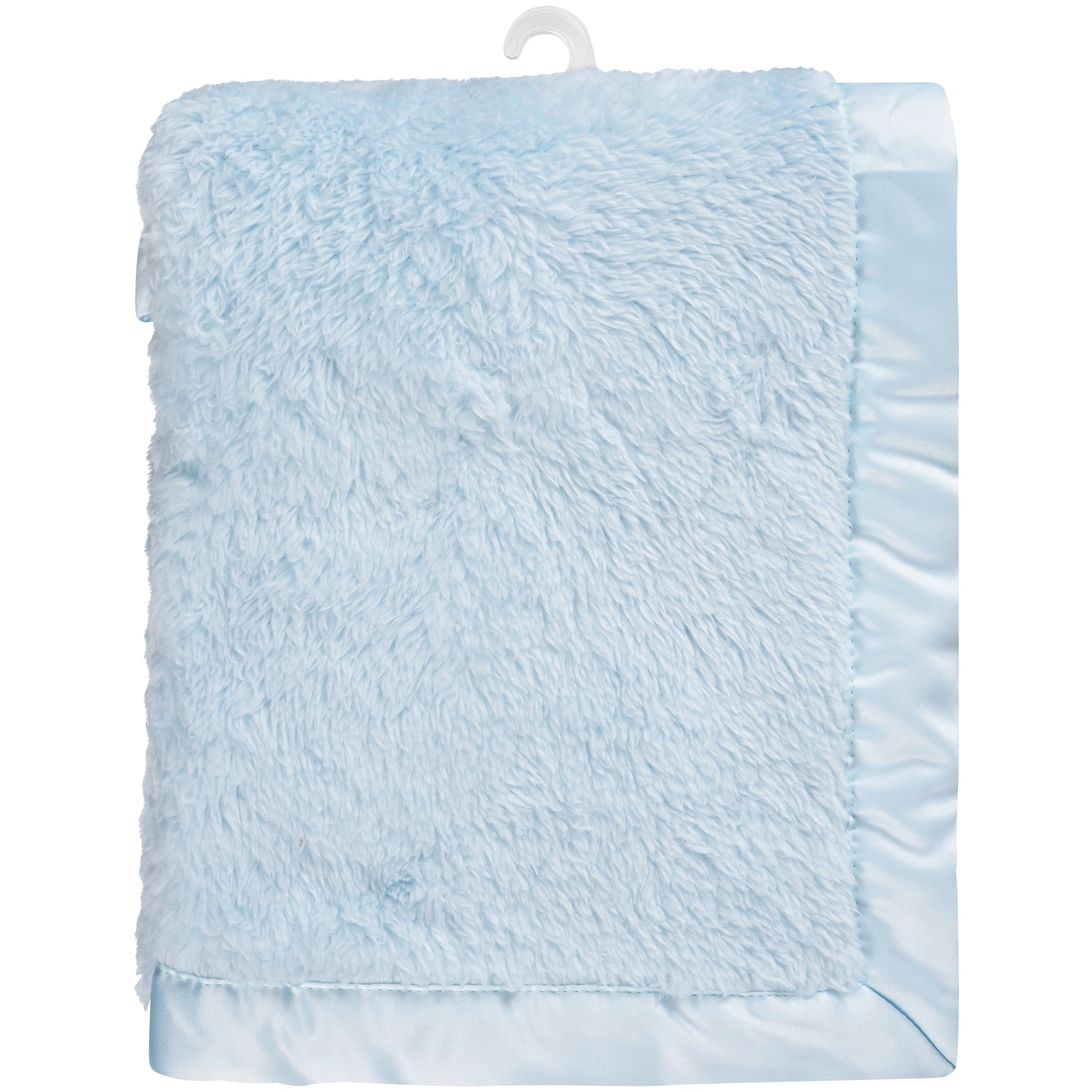 Hudson Baby Boy and Girl Sherpa Blanket with Satin Binding Walmart