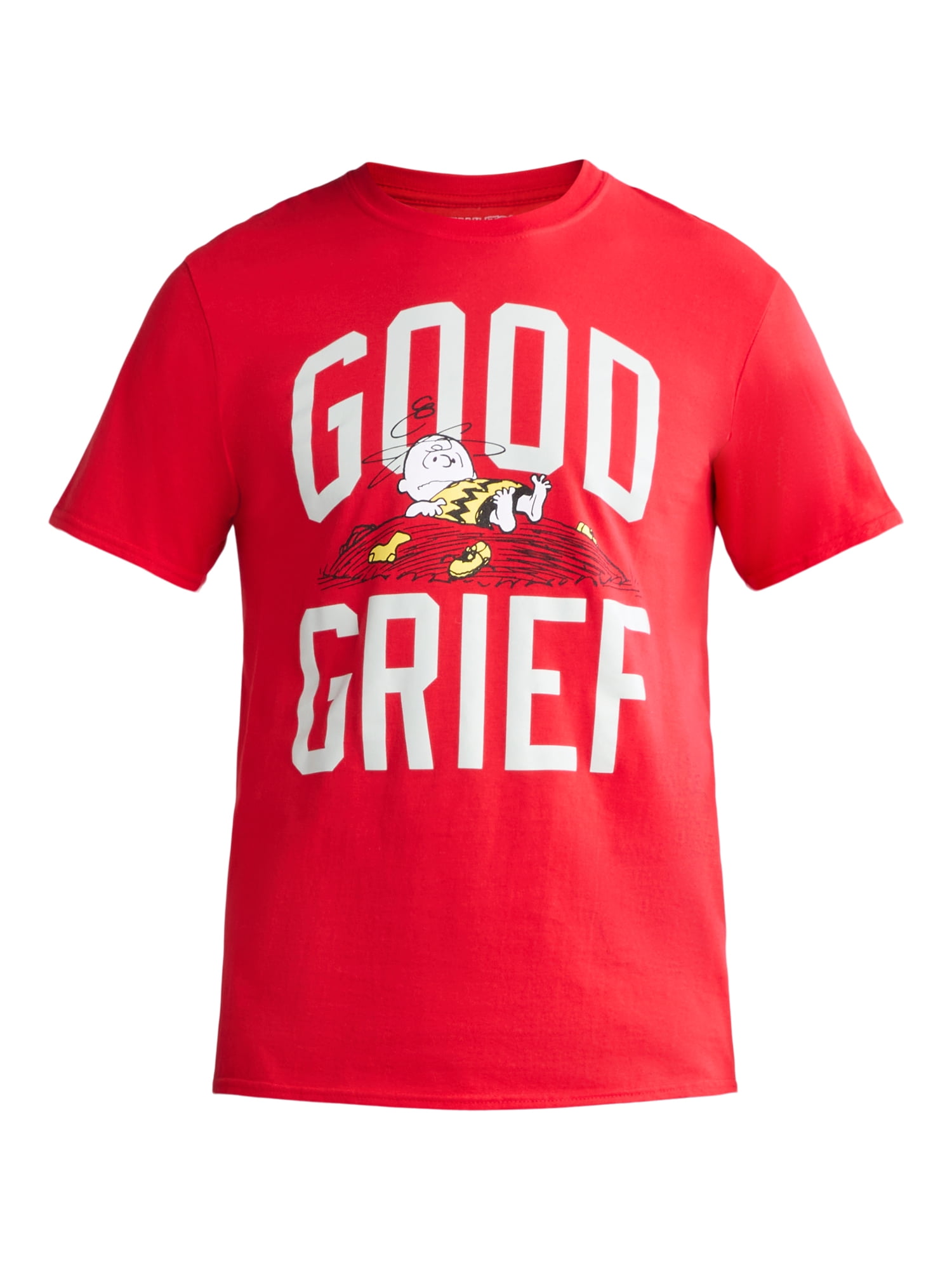 Peanuts Men’s & Big Men’s Graphic Tees, 2-Pack, Sizes S-3XL