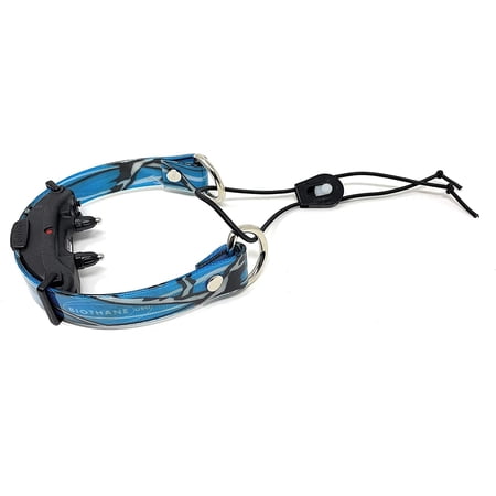 Sparky Pet Co Camo Waterproof High Flex E Bungee Sure Fit Quick On/Off Full Grip E Collar Strap- 1 Inch Wide- SportDOG In-Ground Fence SDF-R SDF 100A (Grey Camo)