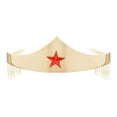thumbnail image 1 of DC Comics Wonder Woman Tiara with Gem Star Accessory Superhero Headpiece, 1 of 2
