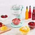 thumbnail image 5 of Electric Shaved Ice Maker Machine - Light Green, 85W for Frozen Slushies, Snow Cones, and Cocktails, 5 of 5