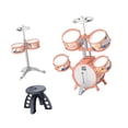 thumbnail image 2 of Batería para niños pequeños, instrumentos musicales de percusión, ligeros, educación temprana Estilo D, 2 of 9