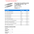 thumbnail image 2 of Engine Rocker Arm and Shaft Assembly 2 - Compatible with 1959 - 1978 Chrysler Newport - Autopart Premium, 2 of 2