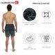 thumbnail image 4 of Pantalones de baño para hombre Quiksilver talla extra grande a rayas negras, 4 of 7