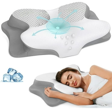 Neck Pillow, Memory foam Pillows,Cervical Pillow for Bed Sleeping, Cervical Neck Pillow for Bed Sleeping, Ergonomic Orthopedic Neck Support Pillow for Side