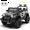 12VBlack Police Car, variant on 12 Volt Ride on Toys for Toddlers w/Remote Control, Electric Ride on Truck Car w/ Shock Absorption, 3 Speeds, Bluetooth, Lights, Steering Wheel Quick Release (Pink)