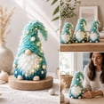 thumbnail image 6 of 3D Sea Glass Art Kit with LED, Coastal Gnome Craft Set, Sea Glass‑Style Pieces & Wooden Base, Lighted Beach‑Themed Holiday Decor Handmade Craft Gift, 6 of 6