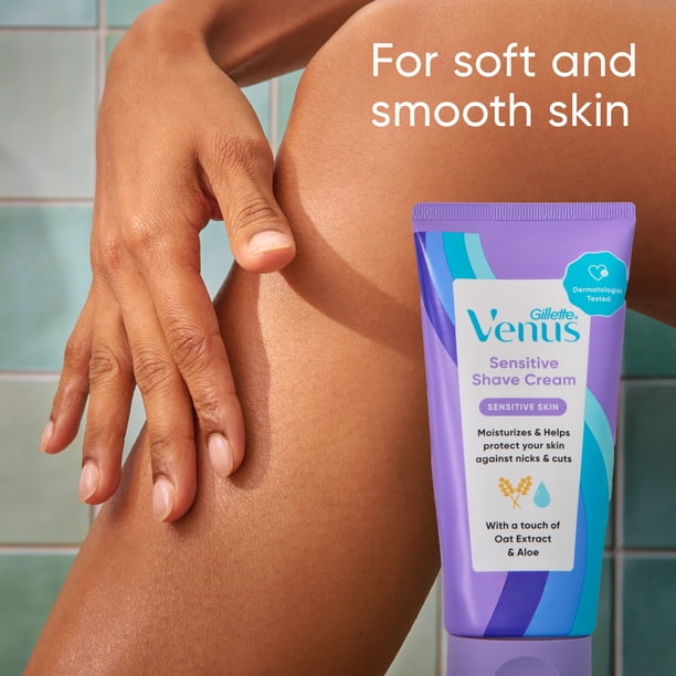 Gillette Venus Summer Surf Sensitive Shave Cream, 6 fl oz