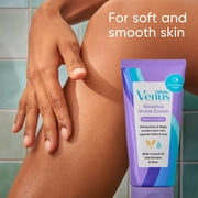 Gillette Venus Summer Surf Sensitive Shave Cream, 6 fl oz