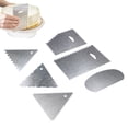 thumbnail image 2 of 6 Piezas Raspador de Pasteles Acero Inoxidable BuyWeek Herramientas Decorar, 2 of 9