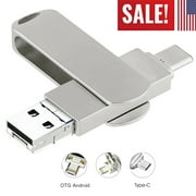 Jinyi 1TB USB 3.0 Flash Drive Type C OTG Memory Stick Thumb 4in1 For iPhone PC