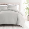 thumbnail image 6 of Light Gray 3 Piece Duvet Cover Set Full/Queen, by Simply Soft, 6 of 6