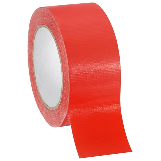 Unique Bargains Ruban de Reliure Rouge, Ruban de Réparation de Reliure en Tissu de 22 Yards