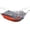 Orange, variant on Portable Camping Hammock with Mosquito Net Lightweight Nylon Swing Bed with Straps for Outdoor Travel Backyard