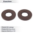 thumbnail image 4 of Sello de cigüeñal del motor Unique Bargains para Lexus LX470 1998-2005 TCS46036/9031138065 Sello de árbol de levas de goma 2 piezas, 4 of 6