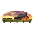 thumbnail image 1 of Next Innovations 101411001-BARN 23 x 10 in. Barn Five Hook Wall Mounted Coat Rack, 1 of 1