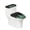 Christmas Tree, variant on HELLHERO Fashion for Modern Bathrooms, Stretch Polyester Toilet Seat Cover, Soft, Universal, 2 Pack Sunflower