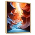 thumbnail image 2 of Designart "Canyon Photography Eternal Beauty III" Landscape & Nature Floater Framed Wall Art Living Room, 2 of 7
