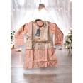 thumbnail image 7 of Peach Silk Traditional Kurta Pajama Set with Matching Vest, D6420, Cultural Wear, 7 of 7