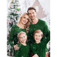 thumbnail image 5 of EKOUAER Matching Pajamas Set for Family Christmas Sleepwear Winter Clothes Pjs Holiday Sleepwear, 5 of 6