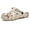Khaki, variant on Mens Lined Clogs Camo Fuzzy Garden Shoes Winter Slip-On Slippers Sandals with Adjustable Back Strap