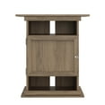 thumbnail image 6 of Flipper(tm) 10/20 Gallon Aquarium or Terrarium Tank Stand, Rustic Oak, 6 of 13